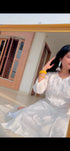 Graceful White Chikankari Set